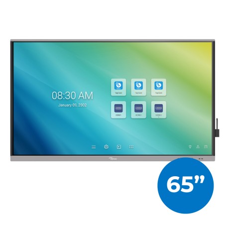 Monitor Touch Optoma 65" serie 5 - 4Gb - 32Gb con Wi-fi, Staffa, Trasporto e Installazione