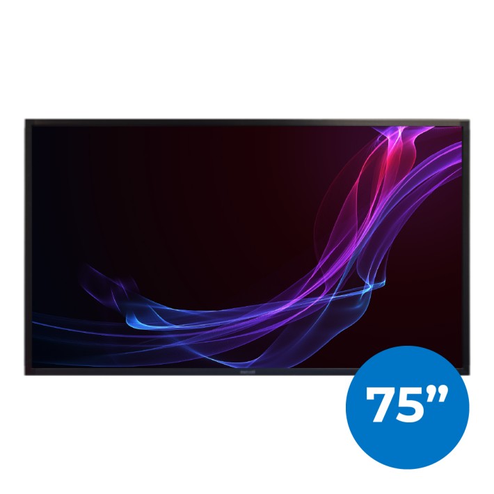 Monitor 75" - MPD-HM75UHD - 4k - 400 cd/m - 40000:1 con staffa