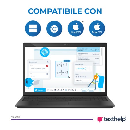 Everway (Texthelp) - valido per Equatio - 1 anno - per tutta la scuola