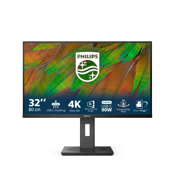 Philips 3000 series 32B1U3900/00 Monitor PC 80 cm (31.5") 3840 x 2160 Pixel 4K Ultra HD LCD...
