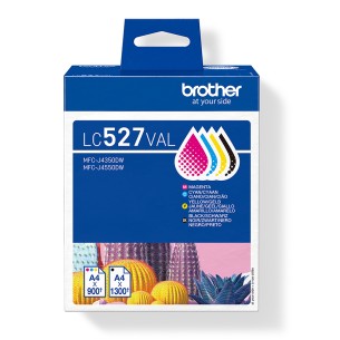 Brother LC527VAL cartuccia d'inchiostro 4 pz Originale...
