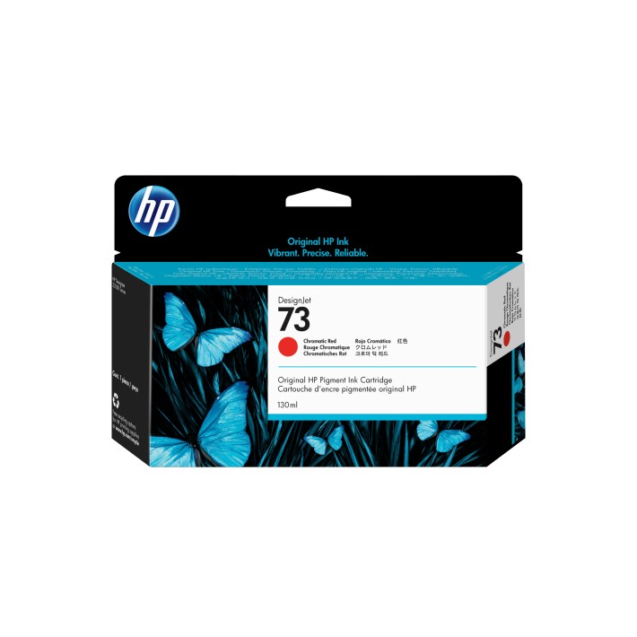 HP Cartuccia inchiostro rosso cromatico DesignJet 73, 130 ml