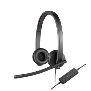 Logitech H570e Auricolare Cablato A Padiglione Ufficio...