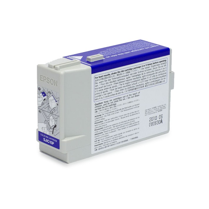 Epson SJIC15P(CMY): Ink cartridge for ColorWorks C3400 and TM-C610 (CMY)