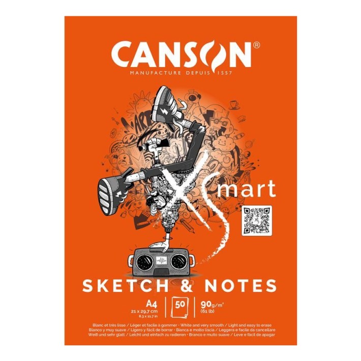 Canson C32250P003 carta da disegno Blocco di carta da disegno 50 fogli