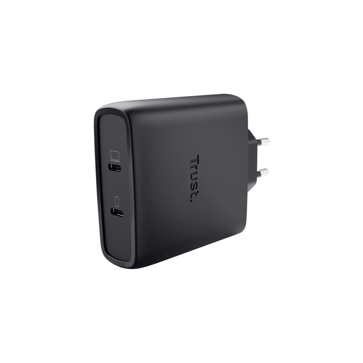 Trust Maxo Caricabatteria a 2 porte USB-C GaN da 100 W