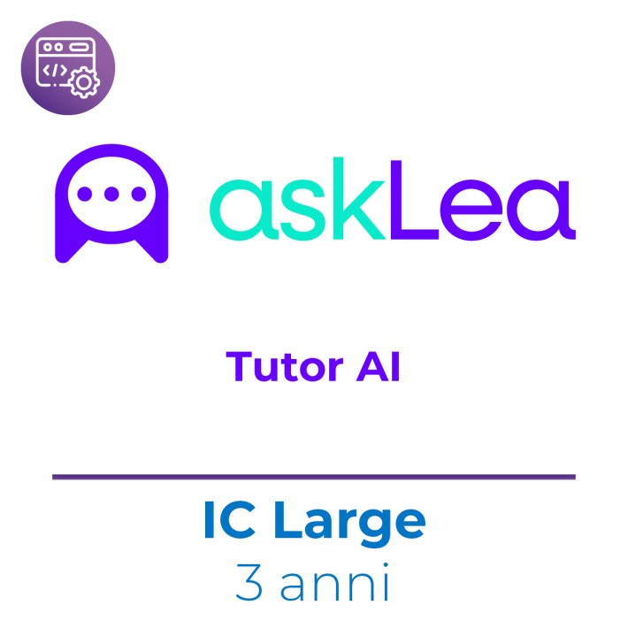 askLea Tutor AI - IC Large - Per Istituti Comprensivi - Sottoscrizione 3 Anni