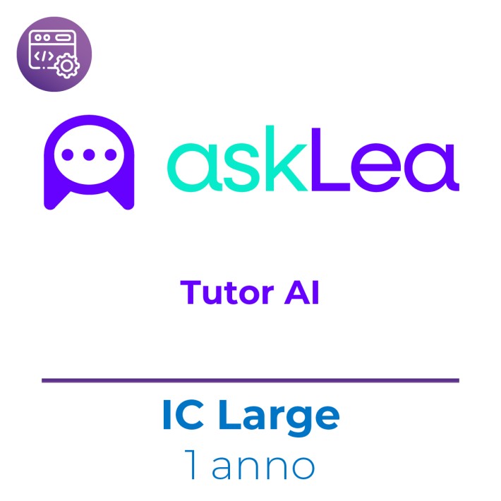 askLea Tutor AI - IC Large - Per Istituti Comprensivi - Sottoscrizione 1 Anno
