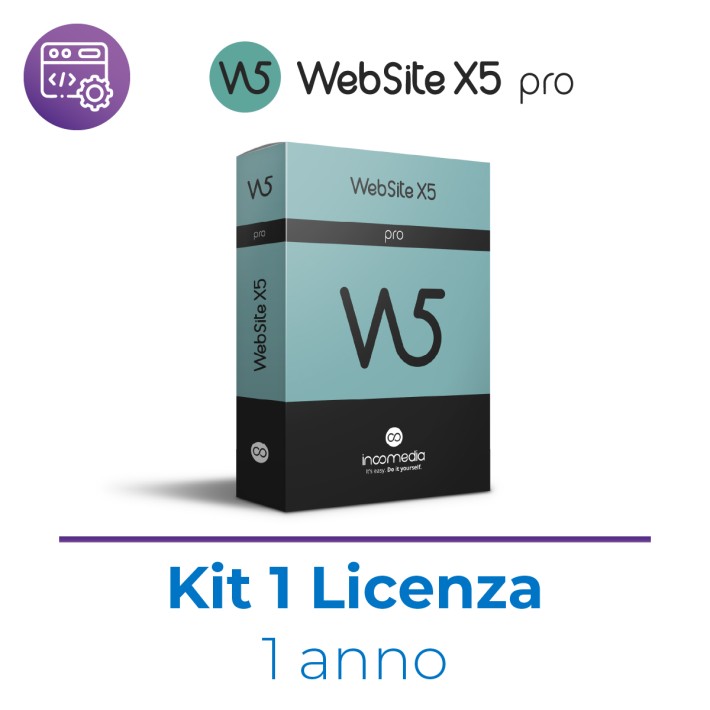 WebSite X5 Pro - Applicativo Software per creare siti/blog e negozi e-commerce professionali...