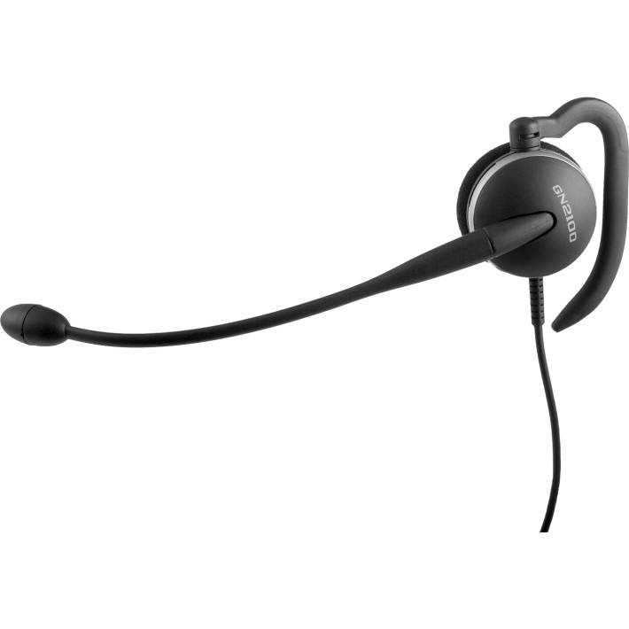 Jabra GN2100 Auricolare Cablato A clip Ufficio Bluetooth Nero