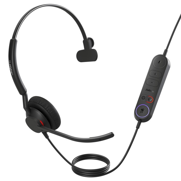 Jabra Engage 40 Auricolare Cablato A Padiglione Ufficio USB tipo A Nero