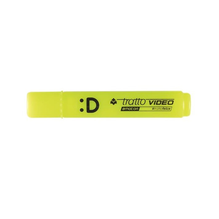 Tratto F832301 evidenziatore 12 pz Giallo
