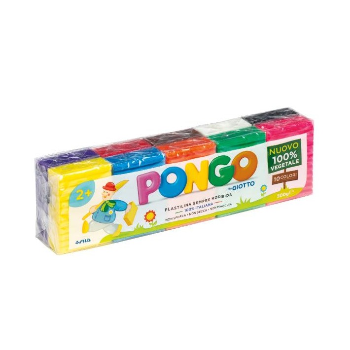 Giotto F605000 composto per ceramica e modellazione Argilla da modellazione 500 g Colori...