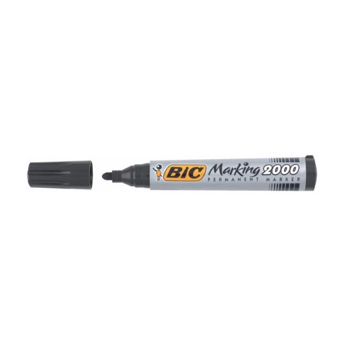 BIC Marking 2000 marcatore permanente Tipo di punta Nero 12 pz