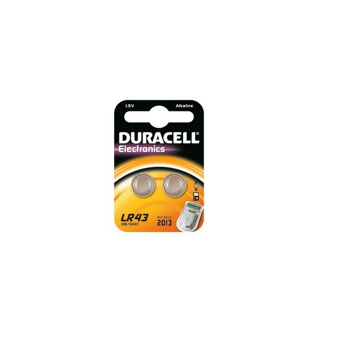 Duracell LR43 Batteria monouso SR43 Alcalino