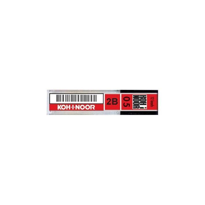 Koh-I-Noor Astuccio 12 mine 2B 0,5mm E205-2B