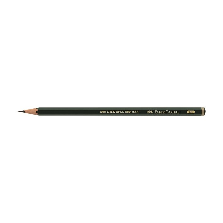 Faber-Castell CASTELL 9000 6B 1 pz