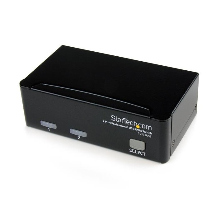 StarTech.com Kit switch KVM USB professionale a 2 porte con cavi