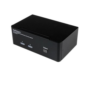 StarTech.com Switch KVM USB doppio DisplayPort 2 porte...