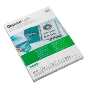 GBC Pouch per plastificazione Organise 2x125mic lucide...