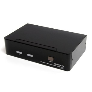 StarTech.com Switch KVM DVI USB 2 porte, con audio e hub...
