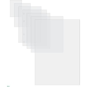 GBC Pouch per plastificazione documenti A2 2x125mic...