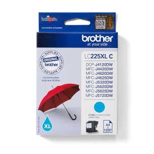 Brother LC225XLC cartuccia d'inchiostro 1 pz Originale...