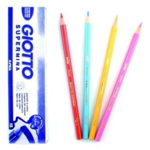Giotto F239002 pastello colorato Limone (colore) 12 pz
