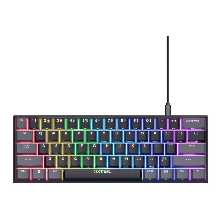 Trust GXT 867 Acira tastiera Gaming USB QWERTY...