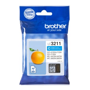 Brother LC3211C cartuccia d'inchiostro 1 pz Originale...