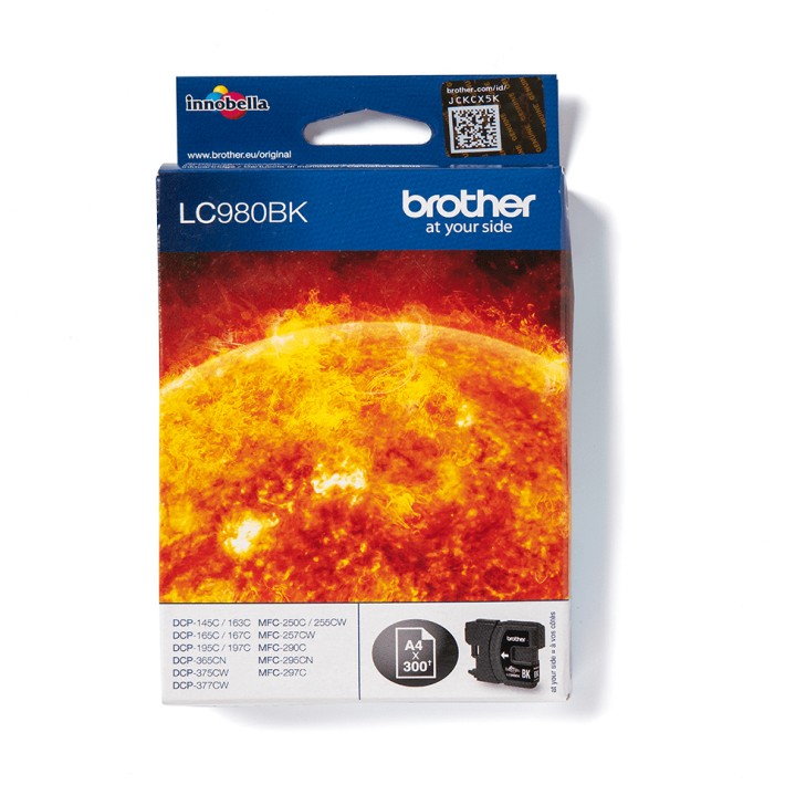 Brother LC980BK cartuccia d'inchiostro 1 pz...