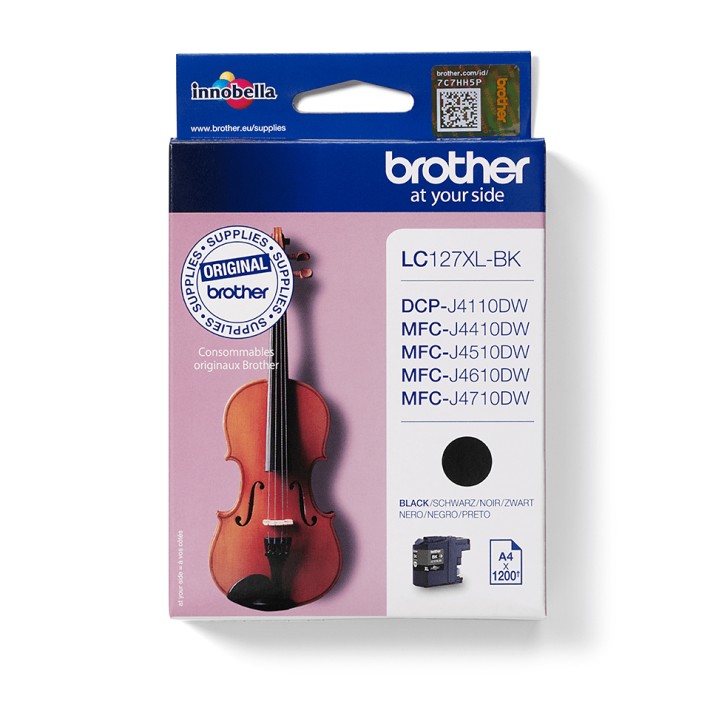Brother LC127XLBK cartuccia d'inchiostro 1 pz...