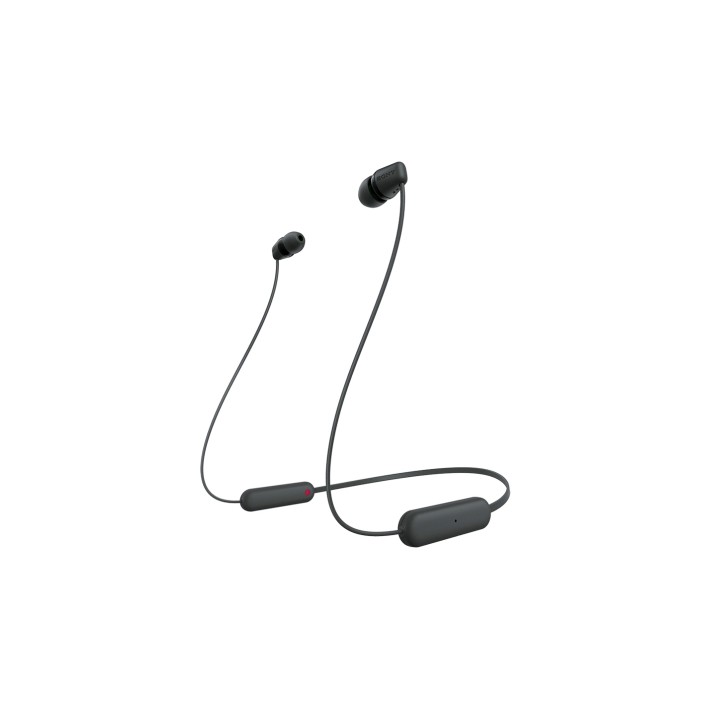 Sony WI-C100 Auricolare Wireless In-ear Musica e Chiamate Bluetooth Nero