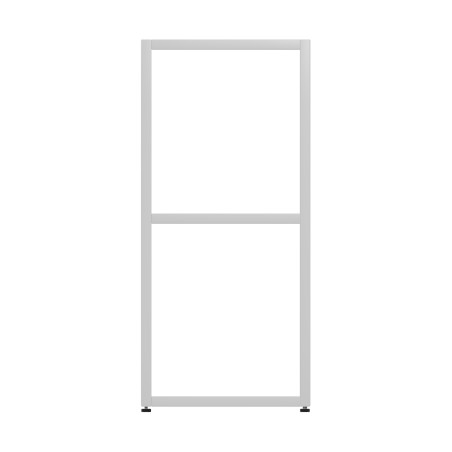 Armadiatura Aperta Edera Base Rettangolare a 2 Comparti - Dimensioni 36,6 x 45 x 79 cm -...