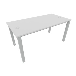 Tavolo Tiglio Lab in Melaminico con Piedini e Fori...