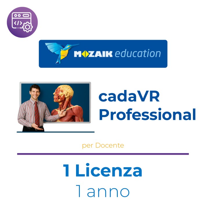 Mozaik cadaVR PROFESSIONAL - 1 Utente/Docente -...