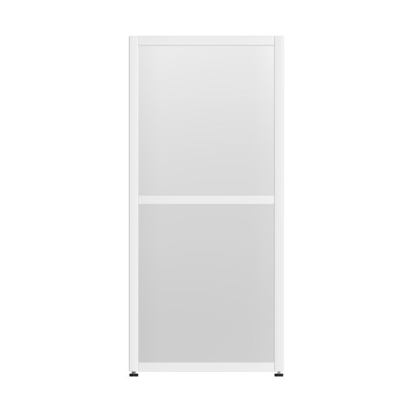 Armadiatura Chiusa Edera Base Rettangolare a 2 Comparti - Dimensioni 36,5 x 45 x 79 cm -...