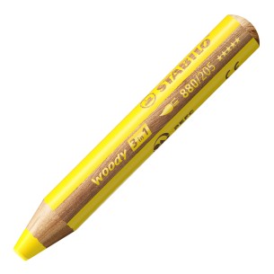 STABILO woody 3 in 1 Giallo 1 pz