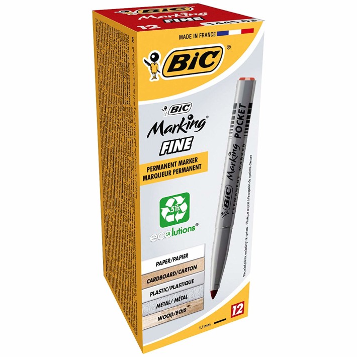 BIC Marking Pocket 1445 marcatore permanente...
