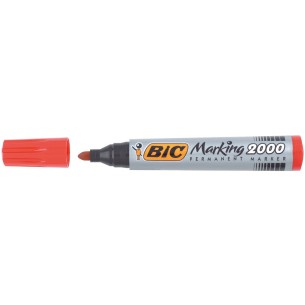 BIC 8209133 marcatore permanente Tipo di punta Rosso 1 pz