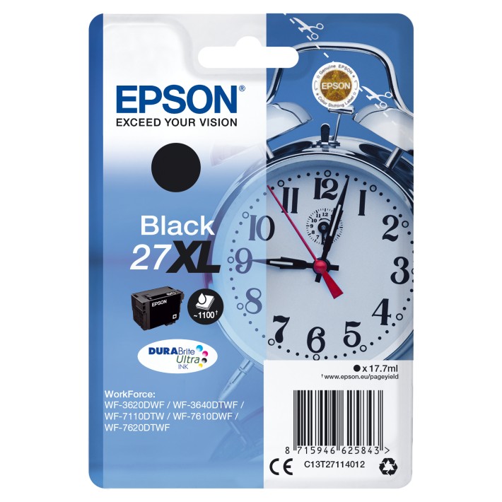 Epson Alarm clock Cartuccia Sveglia Nero...