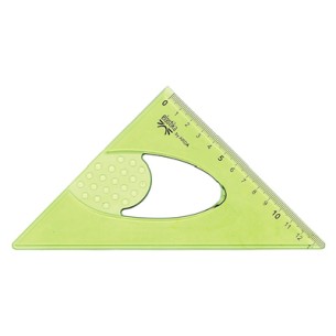 ARDA Elastika Triangolo 200 mm Plastica Verde 1 pz