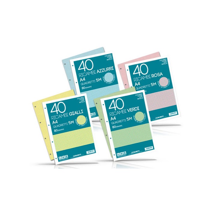 Blasetti 6815 ricambi per quaderni 150 x 210 mm...