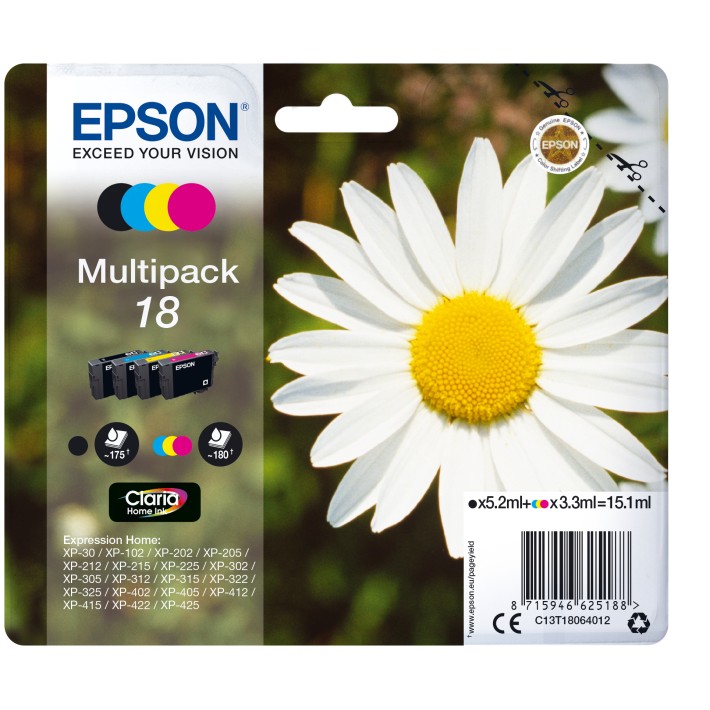 Epson Daisy Multipack Margherita 4 colori...