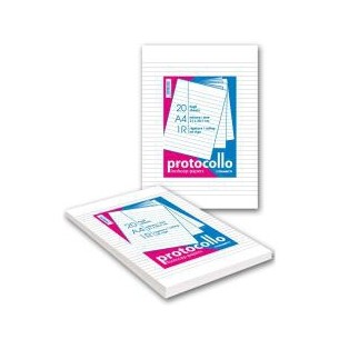 Blasetti Fogli protocollo 21x29.7cm 4M quaderno per...