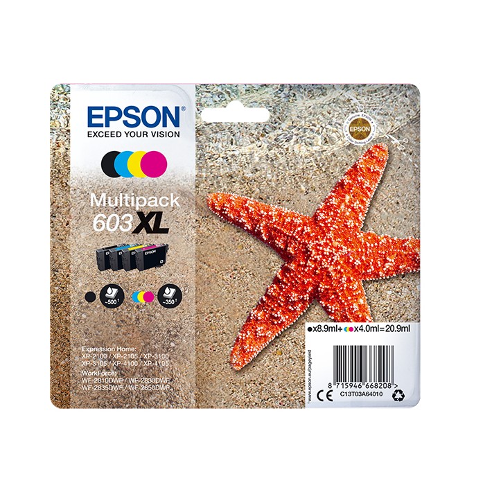 Epson Multipack 4-colours 603XL Ink