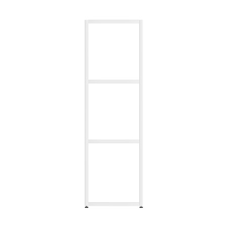 Armadiatura Aperta Edera Base Rettangolare a 3 Comparti - Dimensioni 36,6 x 45 x 116,5 cm -...