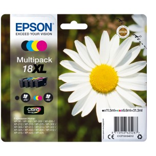 Epson Daisy Multipack Margherita 4 colori Inchiostri...