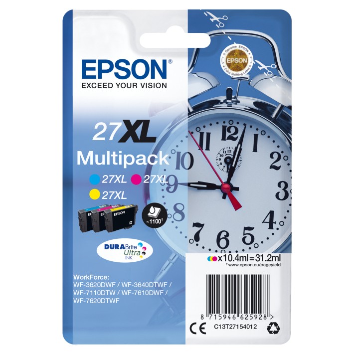 Epson Alarm clock Multipack Sveglia 3 colori...