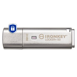 Kingston Technology IronKey 32GB IKLP50 AES USB, w/256bit...